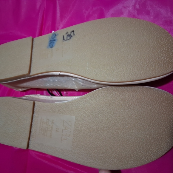 Zara Cream Ballet Flats for Women - Picture 5 of 6